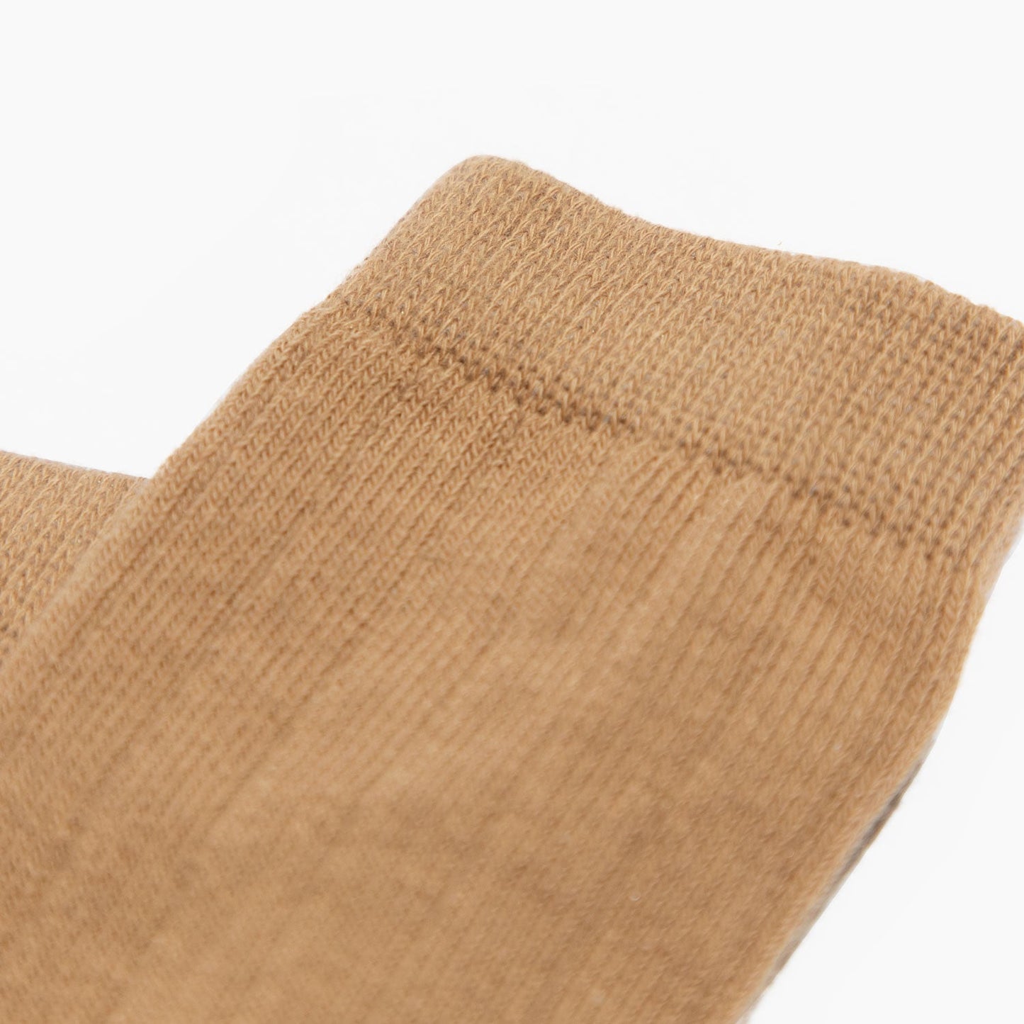 Weathered Brown Ribbed Tube Sock Ribbed Tube Sock Socks