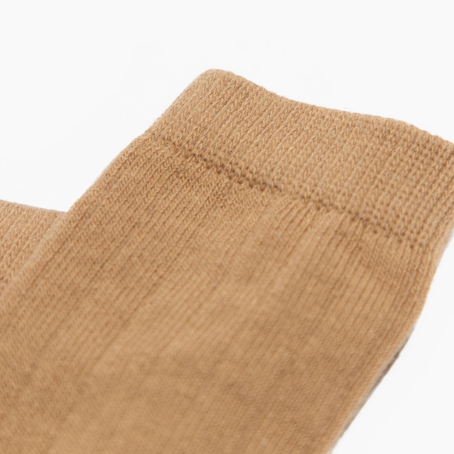 Weathered Brown Ribbed Tube Sock Ribbed Tube Sock Socks