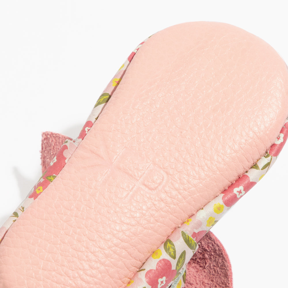 Spring Bouquet Knotted Bow Mocc Knotted Bow Mocc Soft Sole