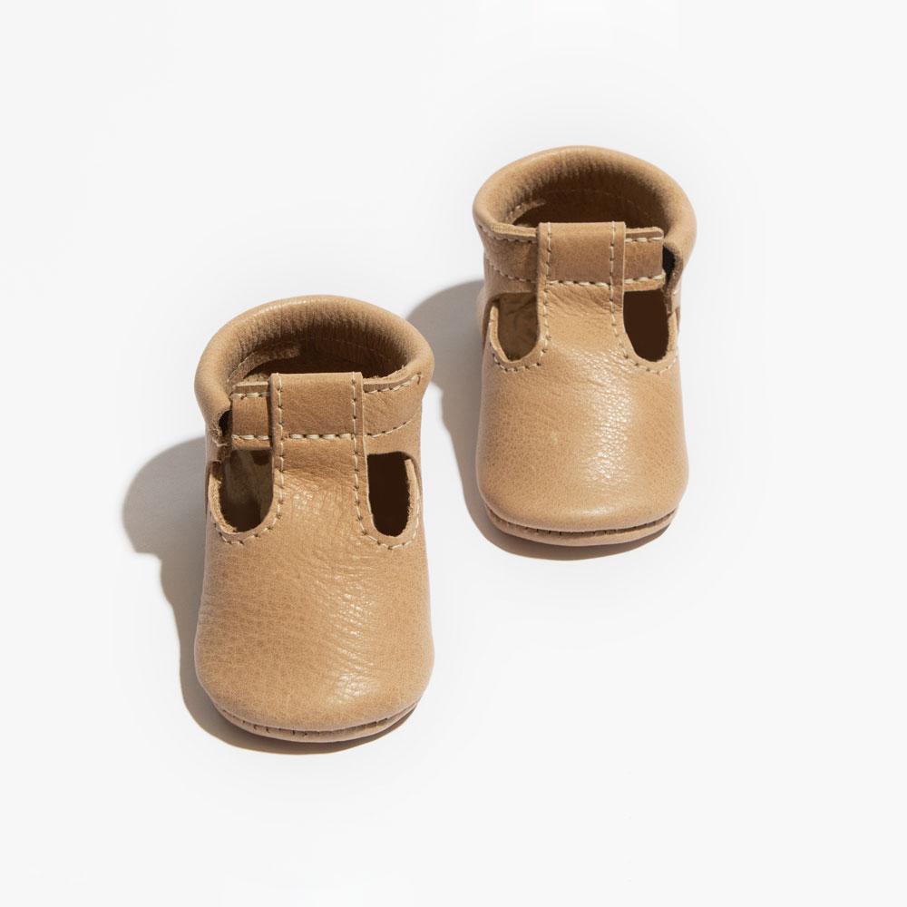 Weathered Brown T-Bar T-Bar Soft Sole