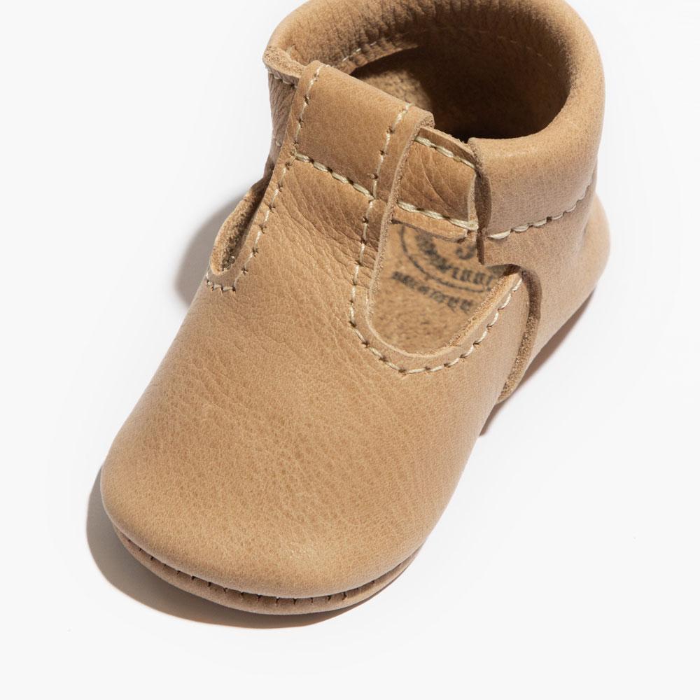 Weathered Brown T-Bar T-Bar Soft Sole