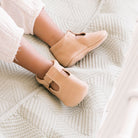 Weathered Brown T-Bar T-Bar Soft Sole