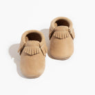 Weathered Brown Moccasins Soft Soles