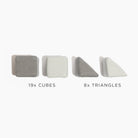 MagnetBlox™ Standard Set MagnetBlox Freshly Picked charcoal + gray