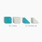 MagnetBlox™ Standard Set MagnetBlox Freshly Picked blue + gray