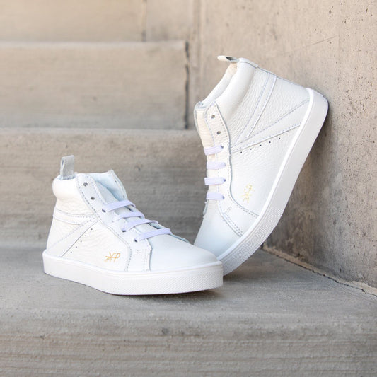 White High Top Sneaker Kids - High Top Sneaker Kids Sneakers