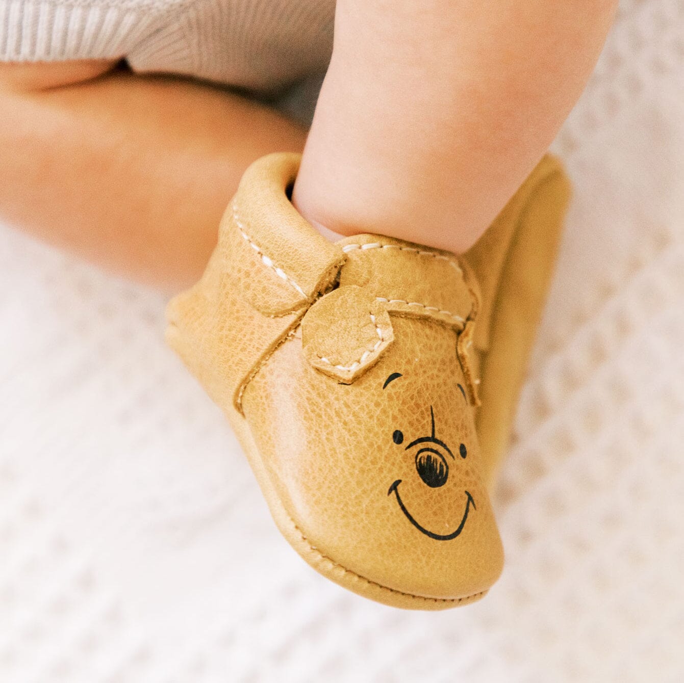 Pooh Bear City Mocc City Mocc Soft Sole