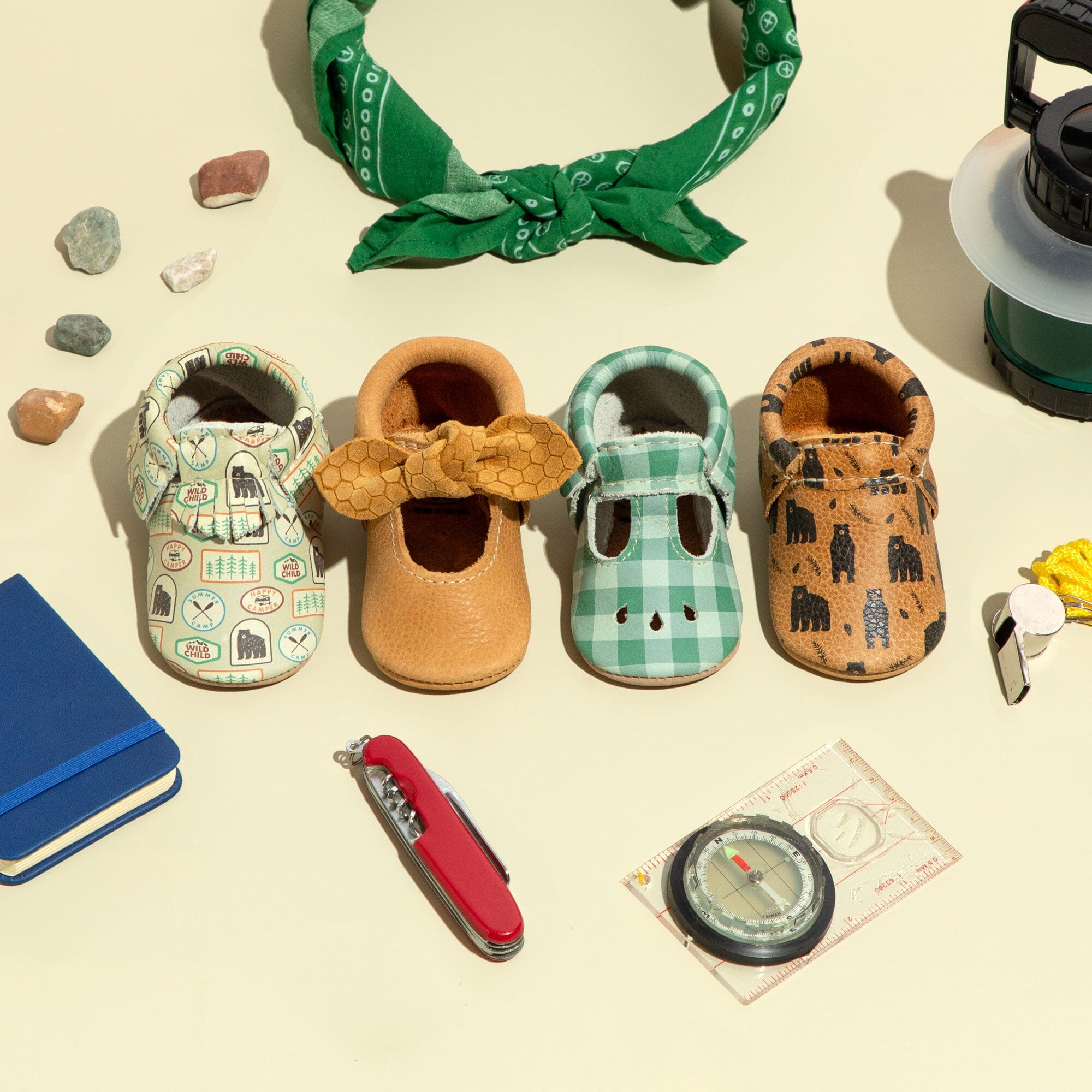 Summer Camp Baby Shoe Collection
