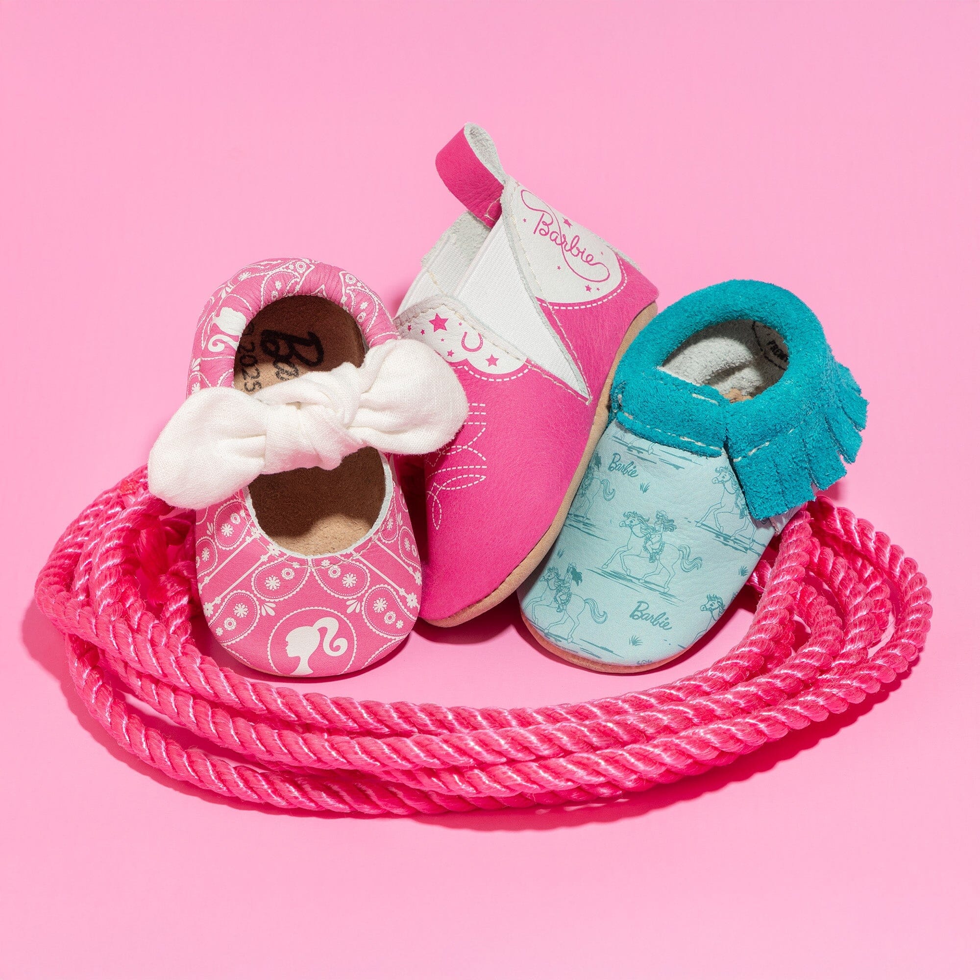 Western Barbie Baby Shoes