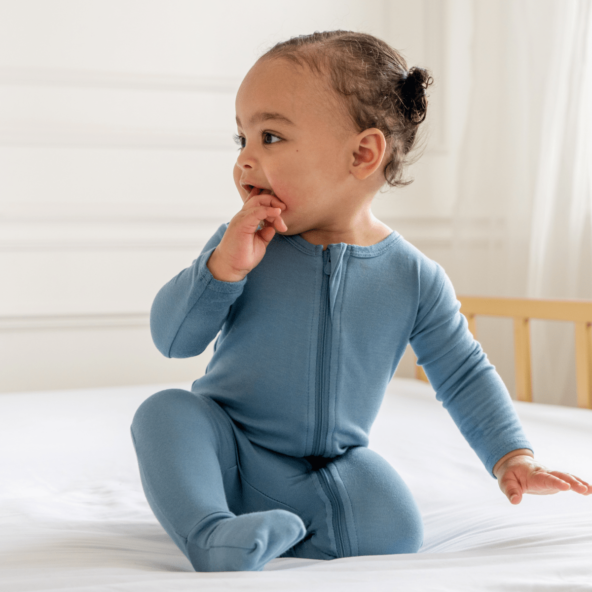 Baby Bamboo Pajamas w/ DreamCuffs® Pajamas Dreamland Baby 