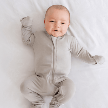 Baby Bamboo Pajamas w/ DreamCuffs® Pajamas Dreamland Baby 