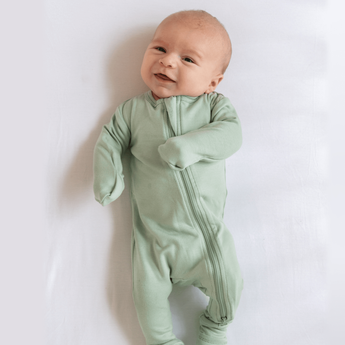 Baby Bamboo Pajamas w/ DreamCuffs® Pajamas Dreamland Baby 