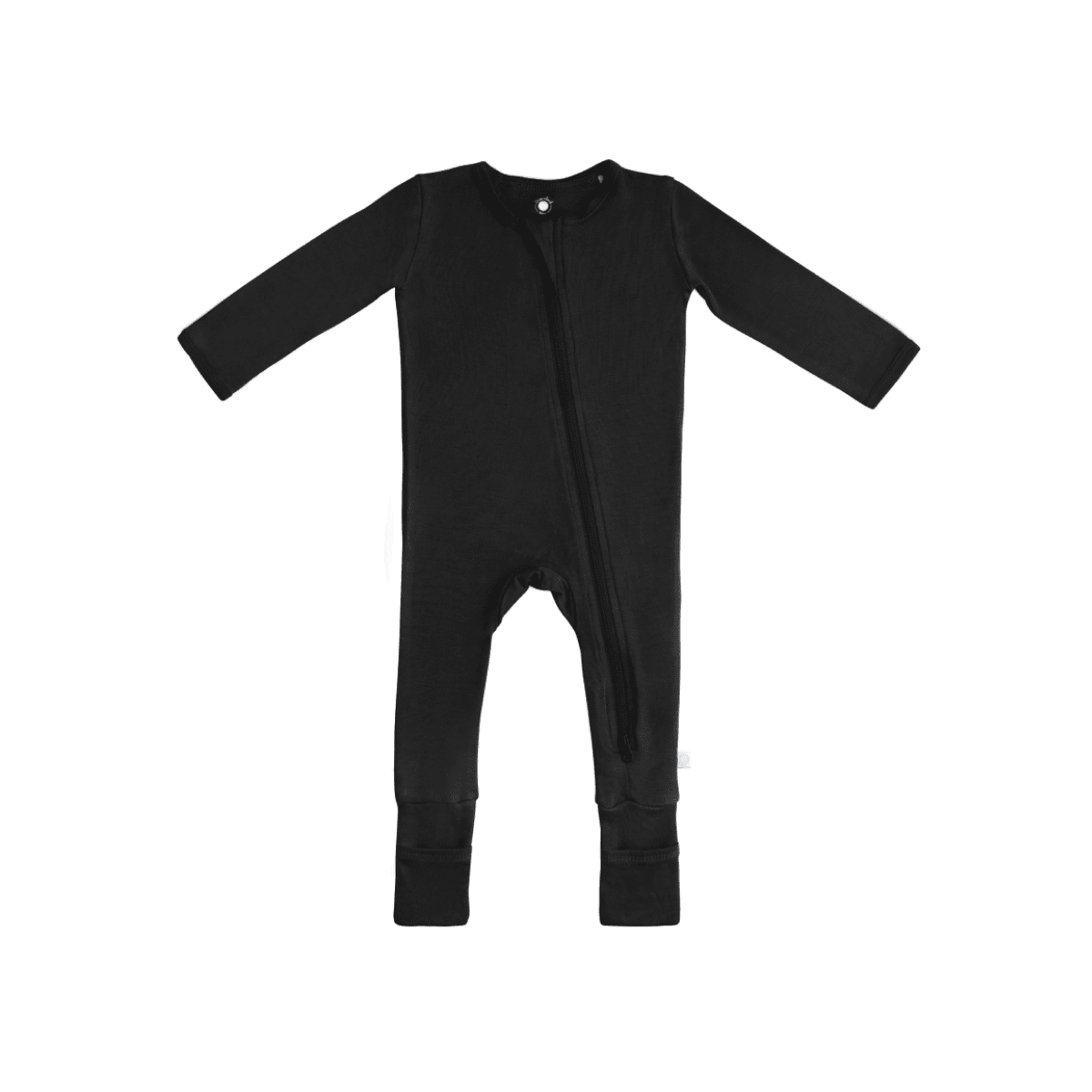 Baby Bamboo Pajamas w/ DreamCuffs® Pajamas Dreamland Baby Midnight Black 6 - 9 Months 