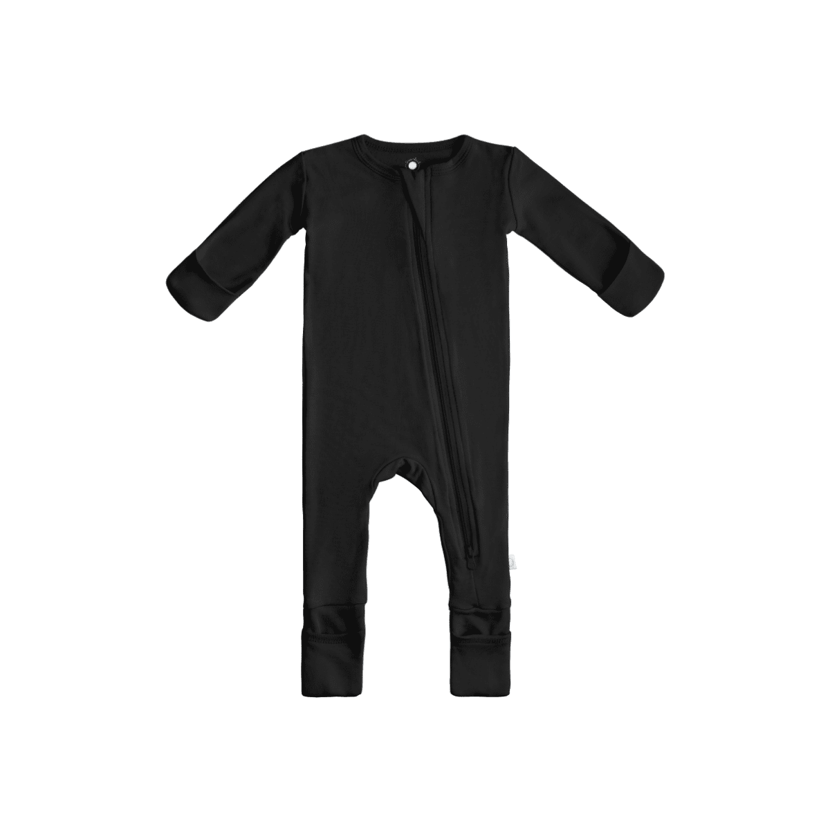 Baby Bamboo Pajamas w/ DreamCuffs® Pajamas Dreamland Baby Midnight Black 0 - 3 Months 