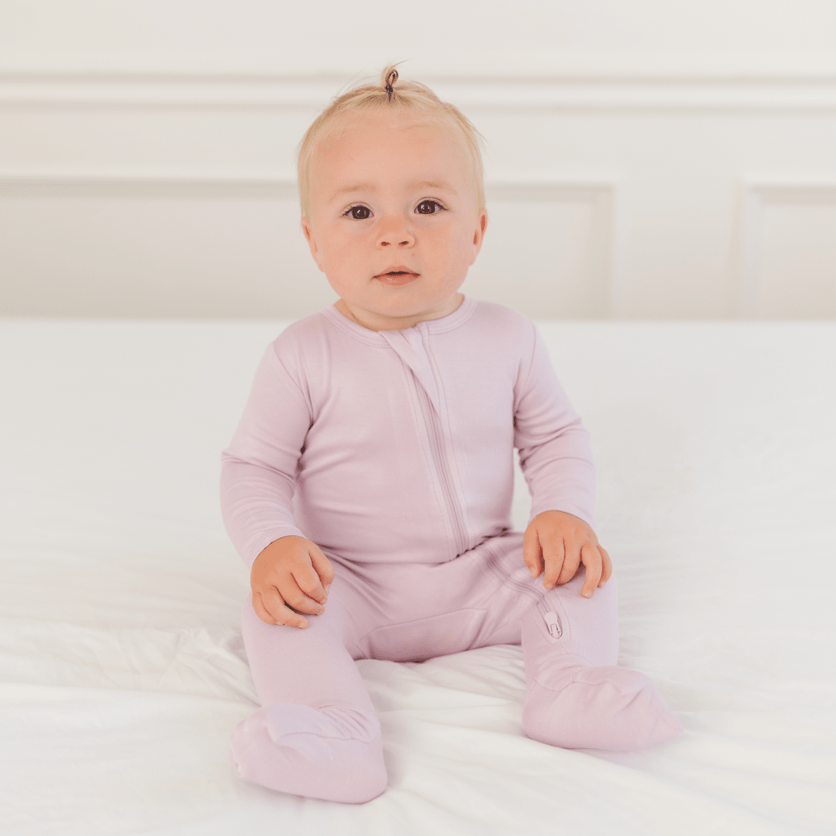 Baby Bamboo Pajamas w/ DreamCuffs® Pajamas Dreamland Baby 