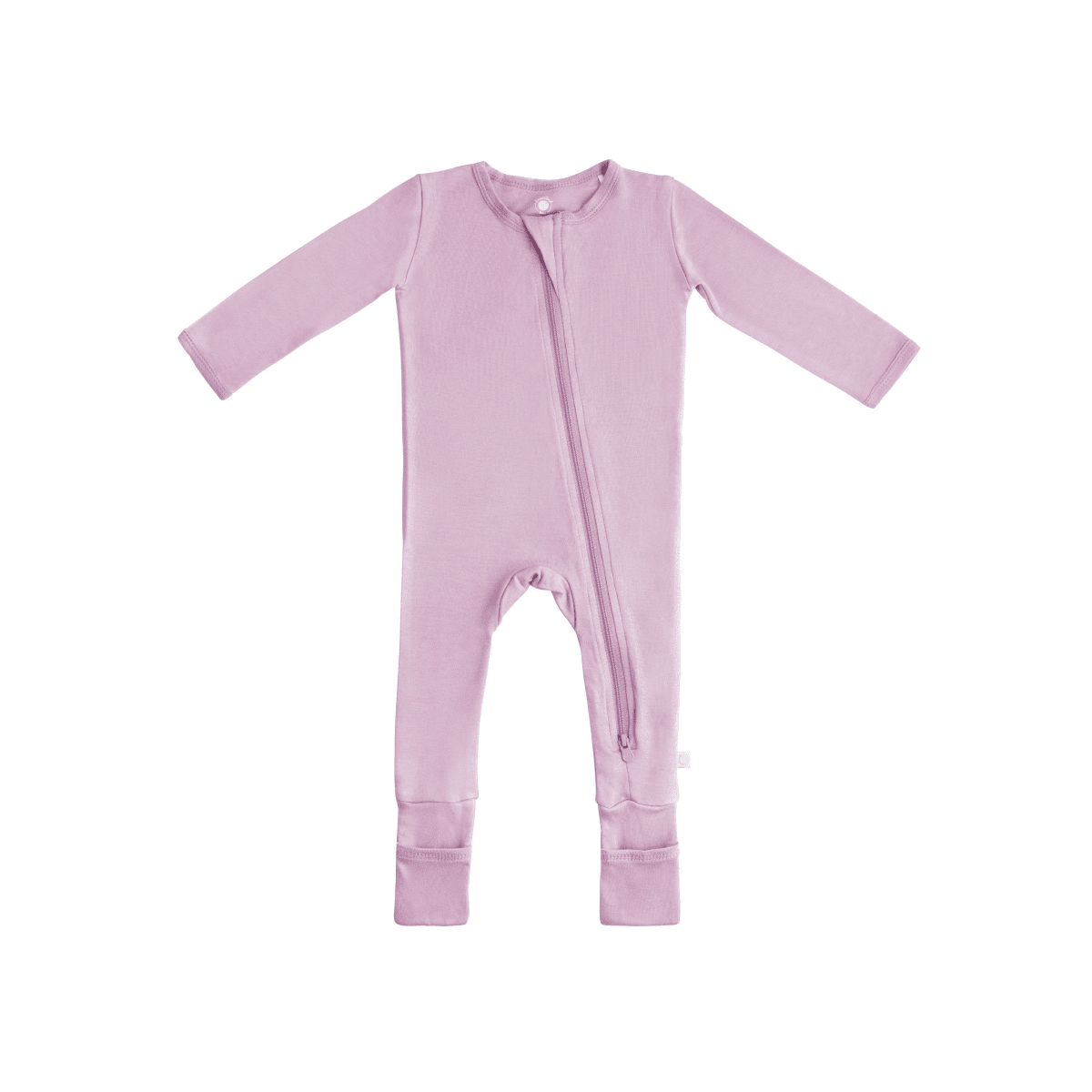 Baby Bamboo Pajamas w/ DreamCuffs® Pajamas Dreamland Baby Misty Mauve 6 - 9 Months 