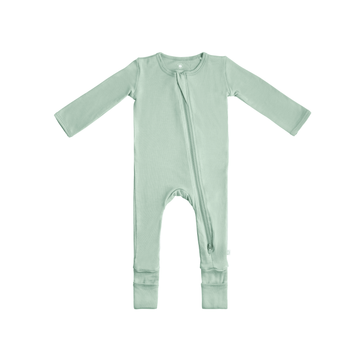 Baby Bamboo Pajamas w/ DreamCuffs® Pajamas Dreamland Baby Sage Green 6 - 9 Months 