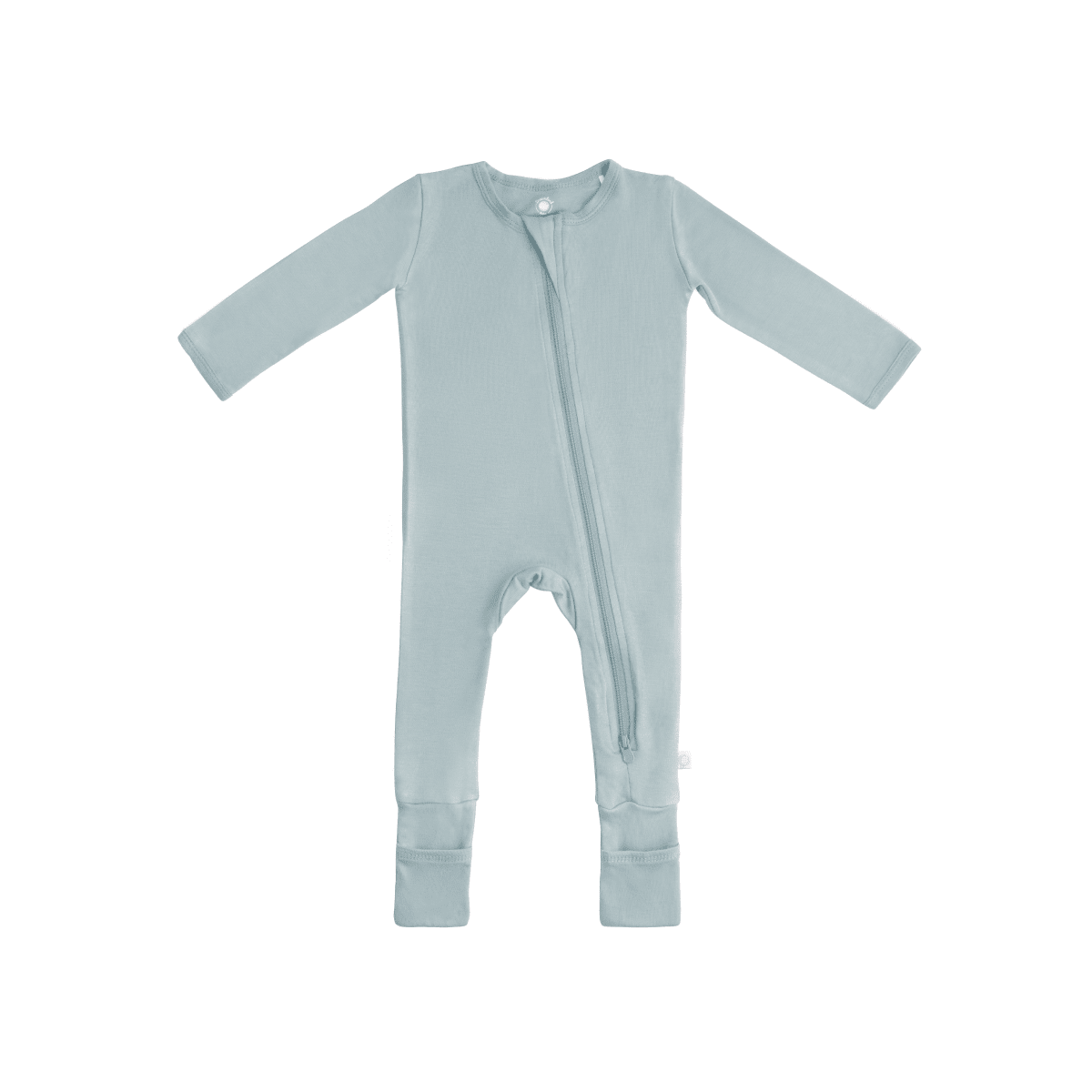 Baby Bamboo Pajamas w/ DreamCuffs® Pajamas Dreamland Baby Slate 6 - 9 Months 