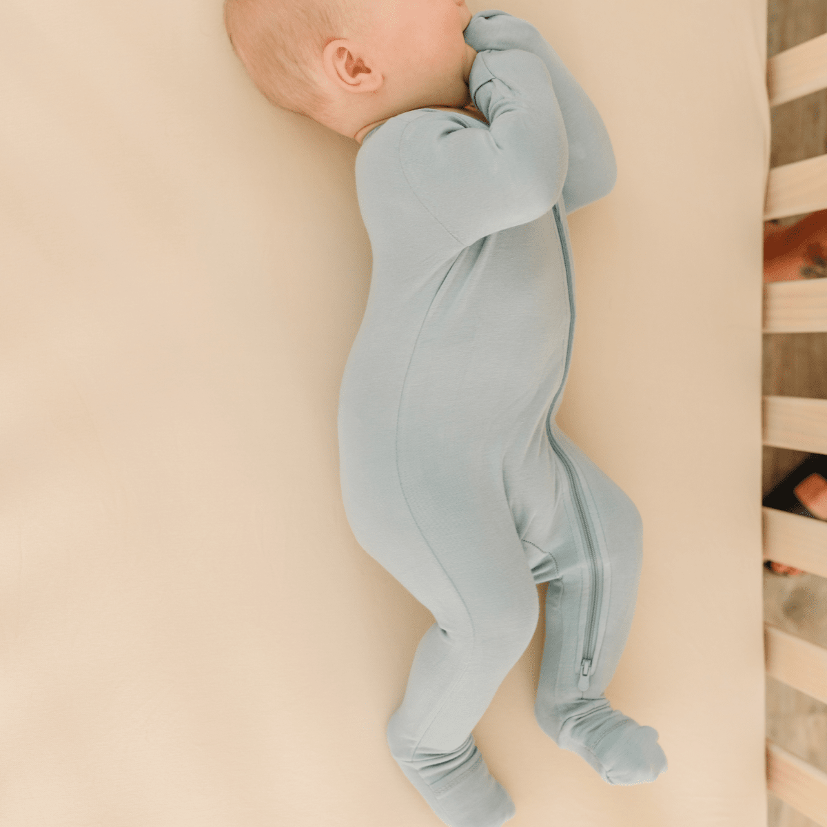 Baby Bamboo Pajamas w/ DreamCuffs® Pajamas Dreamland Baby 