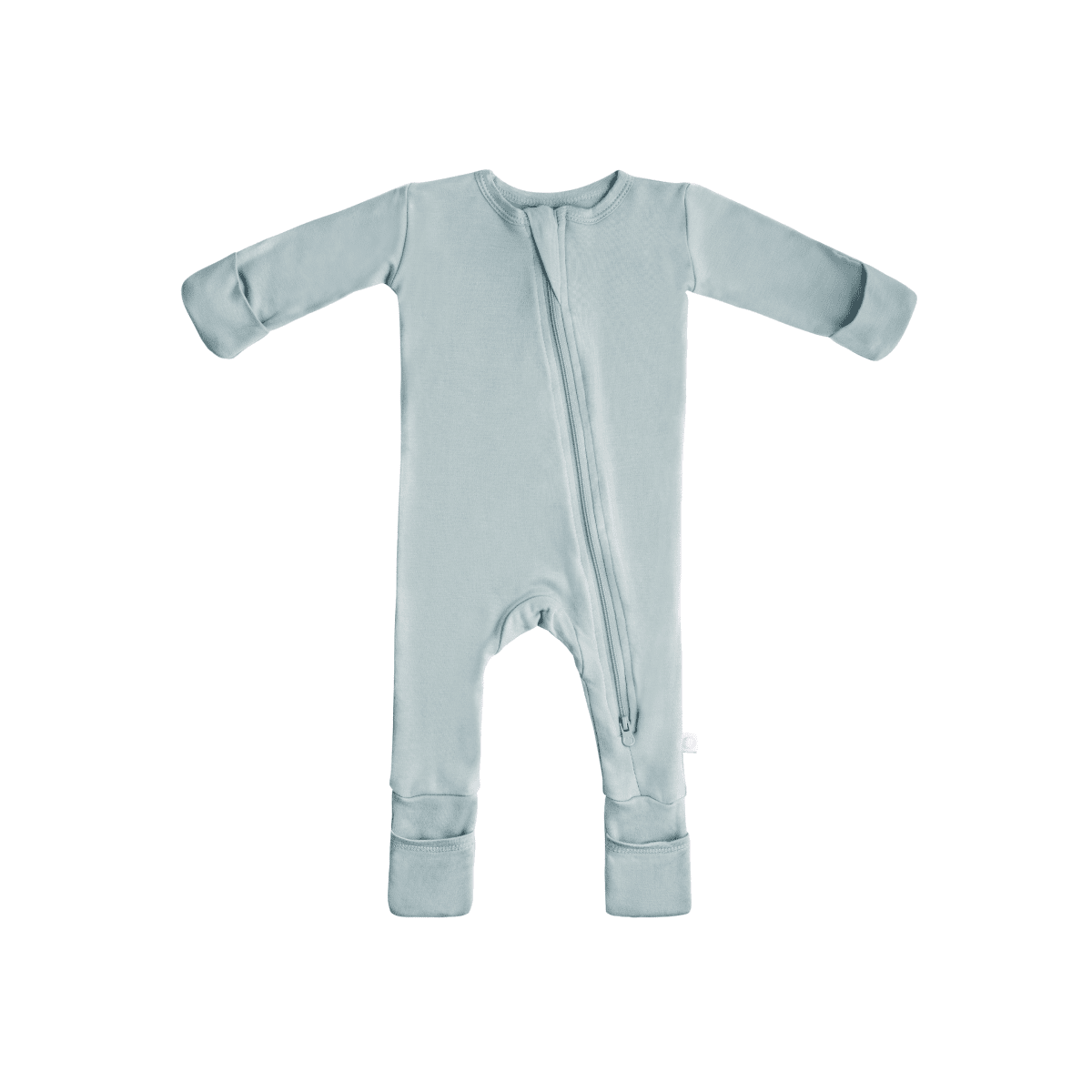 Baby Bamboo Pajamas w/ DreamCuffs® Pajamas Dreamland Baby Slate 0 - 3 Months 