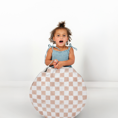 Checker Toffee Play Tent