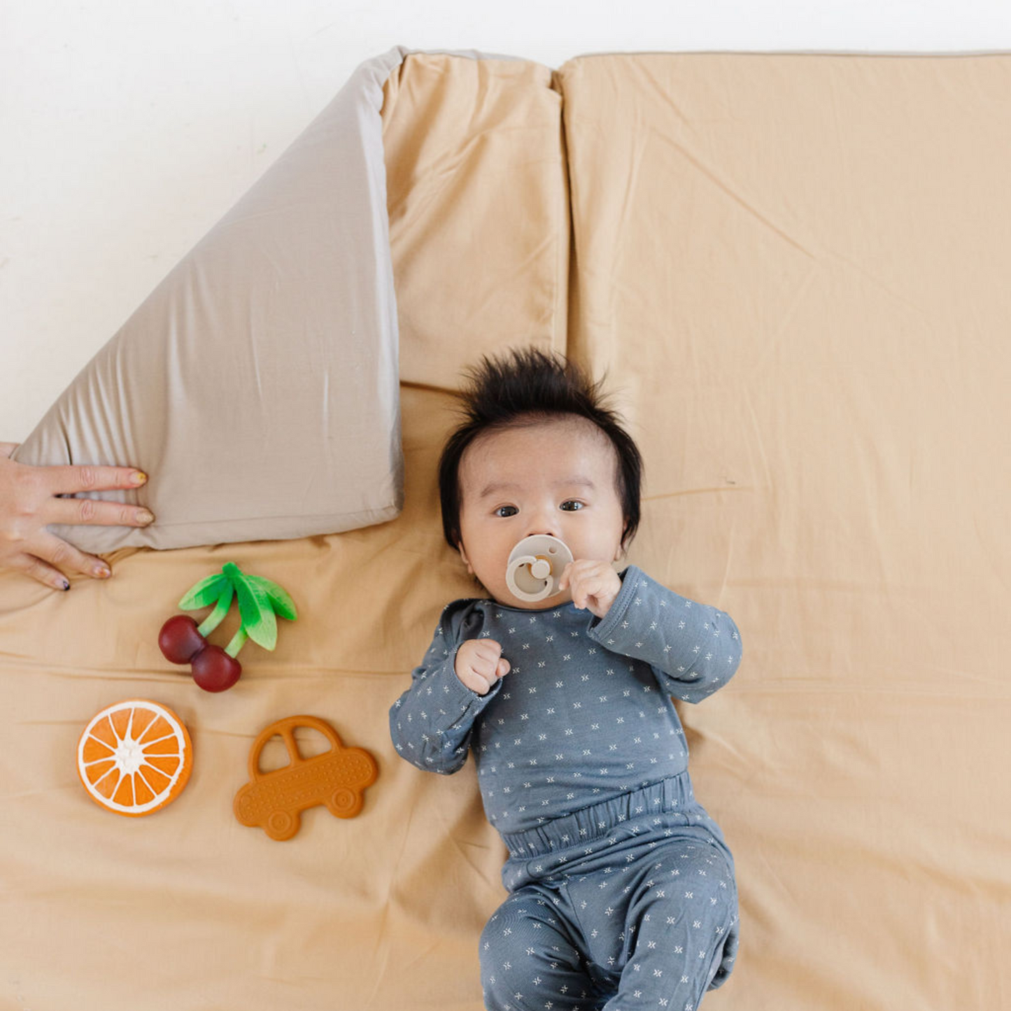 Cloud + Sandcastle Organic Cotton Mat