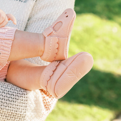 Newborn Blush Mary Jane Baby Shoe Mary Jane Newborn 