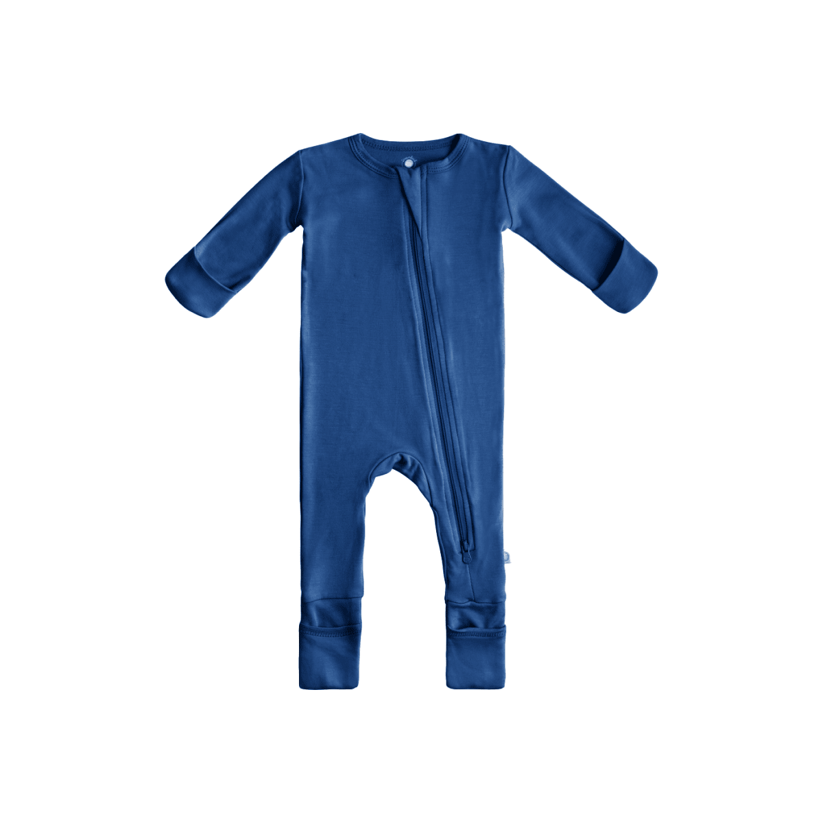 Baby Bamboo Pajamas w/ DreamCuffs® Pajamas Dreamland Baby Navy 0 - 3 Months 