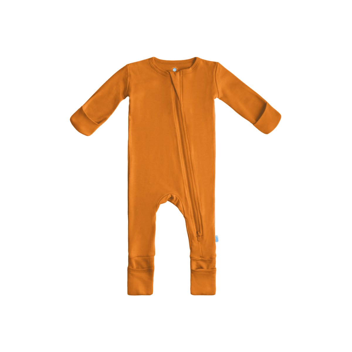 Baby Bamboo Pajamas w/ DreamCuffs® Pajamas Dreamland Baby Rust 0 - 3 Months 