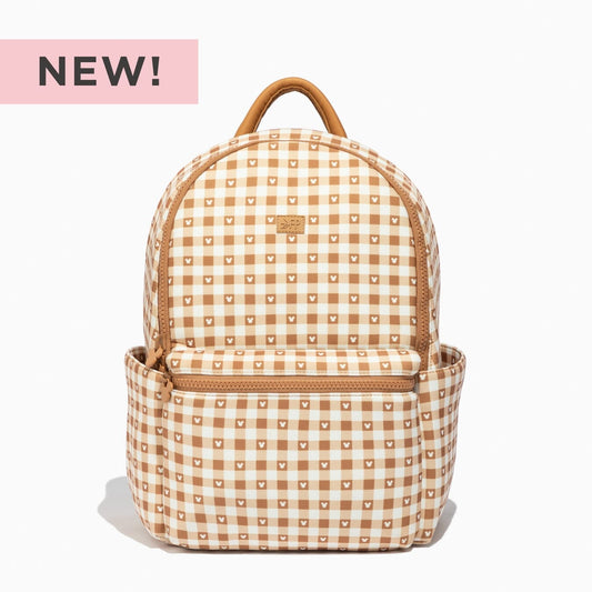 Disney Gingham Mickey Mouse Seoul City Backpack (Pre-Order) Seoul City Backpack Diaper Bag 