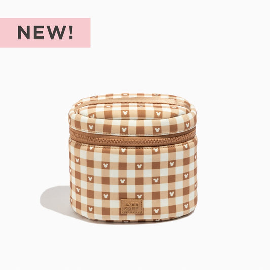 Disney Gingham Mickey Mouse Seoul Small Travel Catchall (Pre-Order) Seoul Small Travel Catchall Bag Accessory 