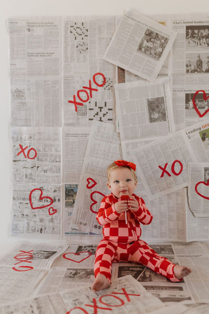 Bamboo Zip Pajamas | XOXO Pajamas forever french baby 