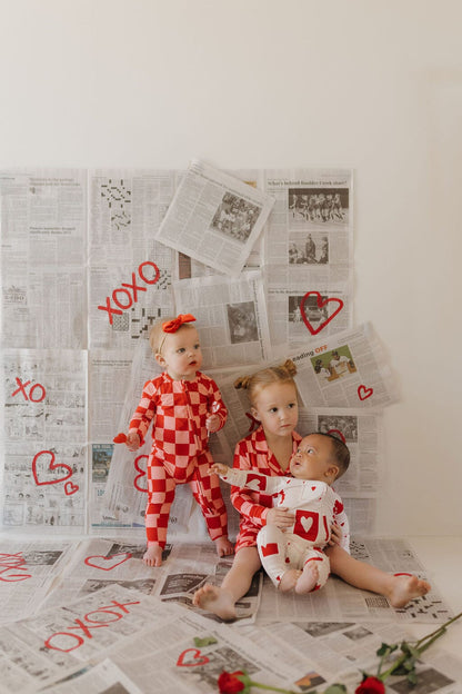 Bamboo Zip Pajamas | XOXO Pajamas forever french baby 