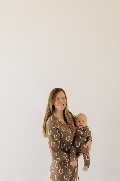 Bamboo Zip Pajamas | Giddy Up Pajamas forever french baby 