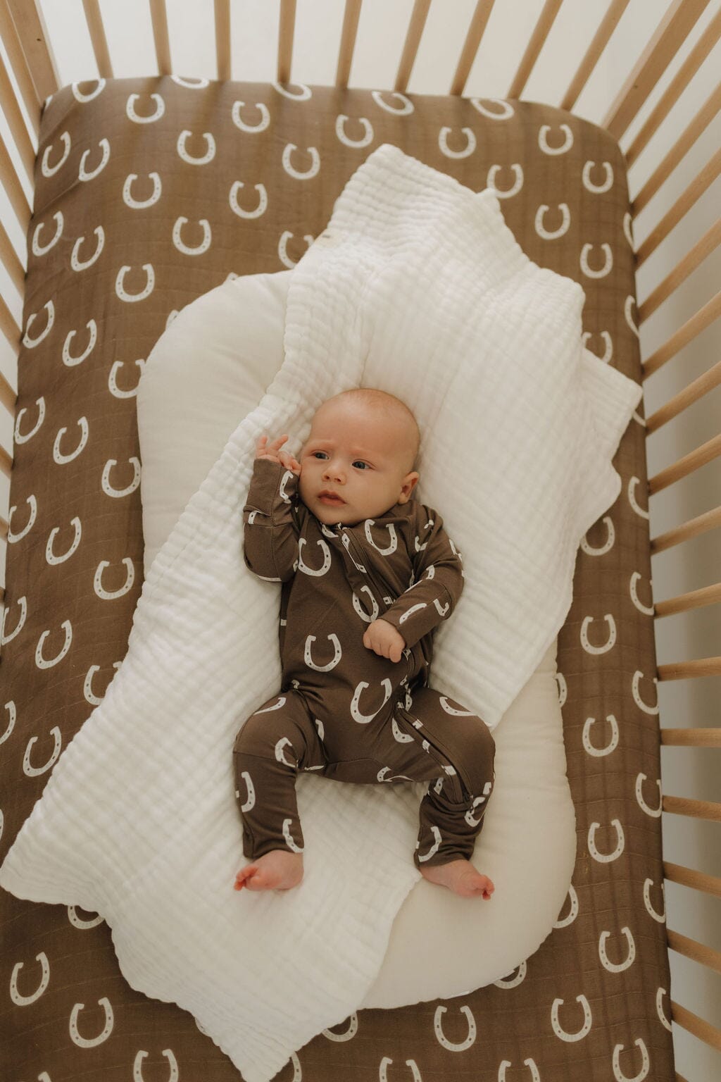 Bamboo Zip Pajamas | Giddy Up Pajamas forever french baby 