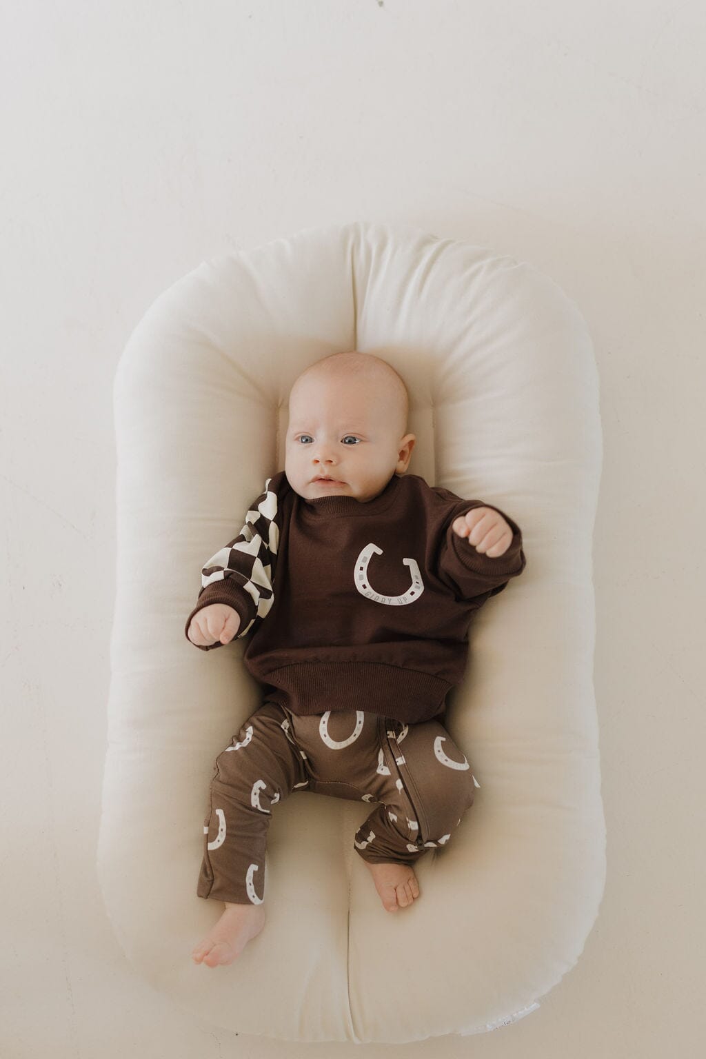 Bamboo Zip Pajamas | Giddy Up Pajamas forever french baby 