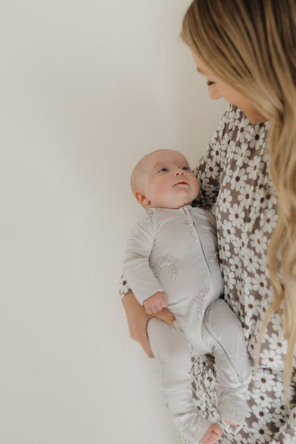 Bamboo Zip Pajamas | Howdy Pajamas forever french baby 