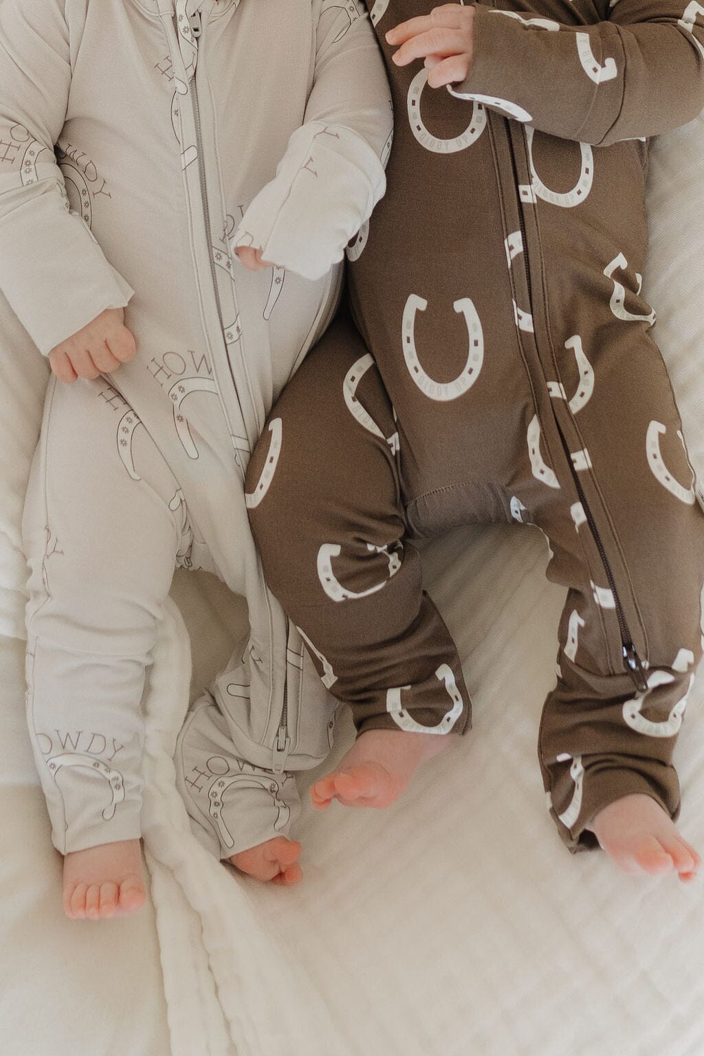 Bamboo Zip Pajamas | Howdy Pajamas forever french baby 