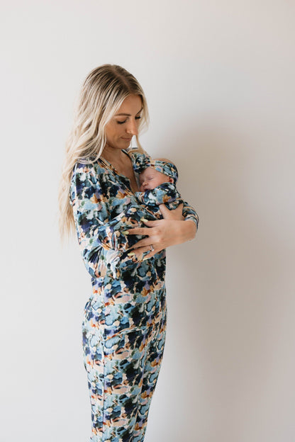 Bamboo Knotted Gown | Charli Print forever french baby 