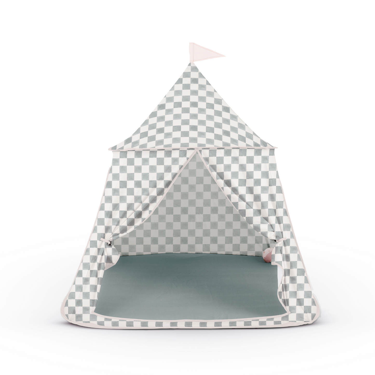 Checker Matcha Play Tent