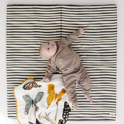 Bold Stripe Organic Cotton Mat