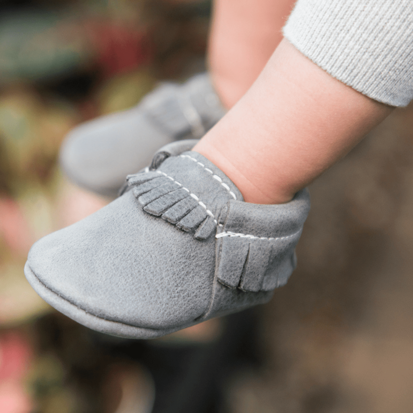 Blue Spruce Moccasin Baby Shoe