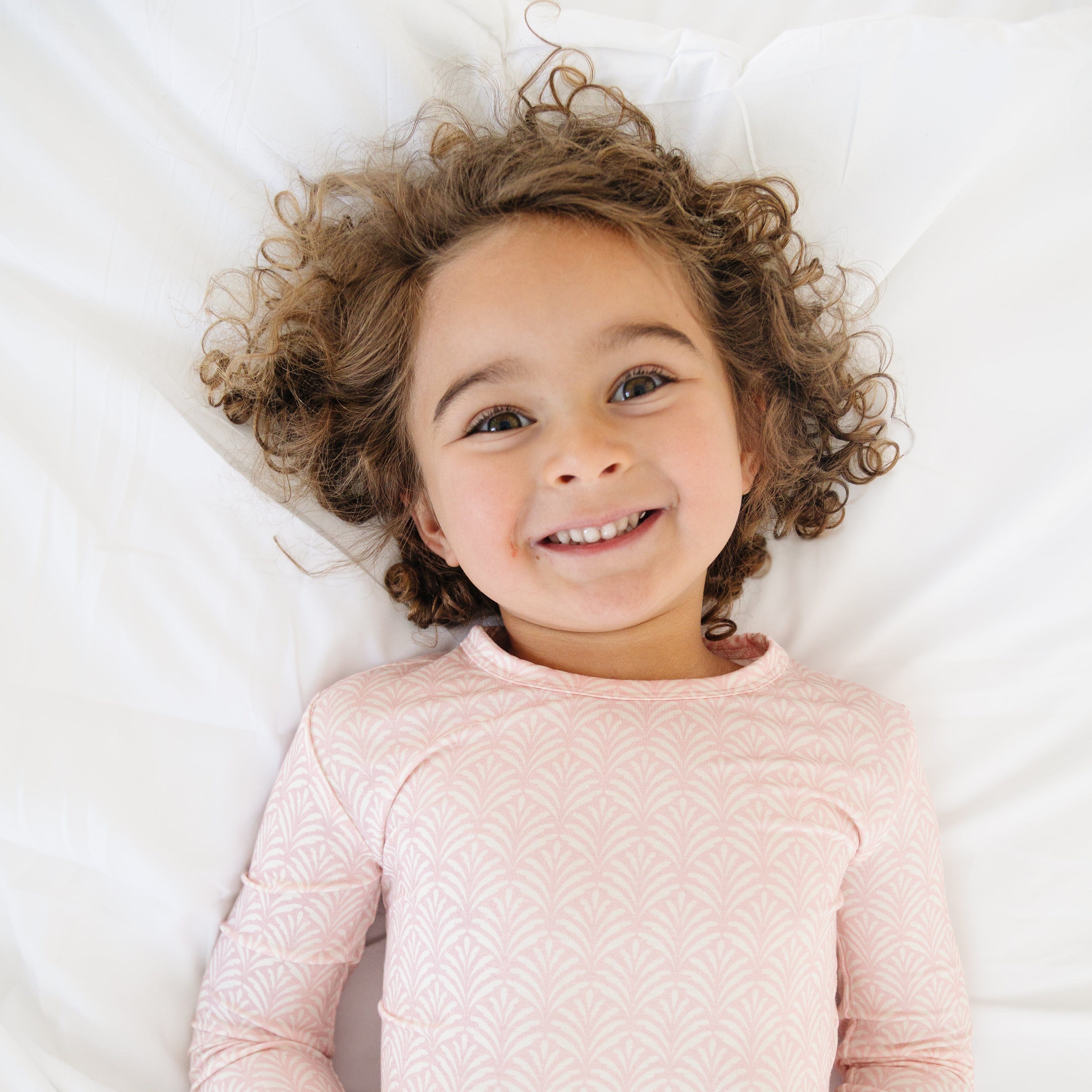 Pink Symphony Bamboo Toddler Pajama Set Motette 