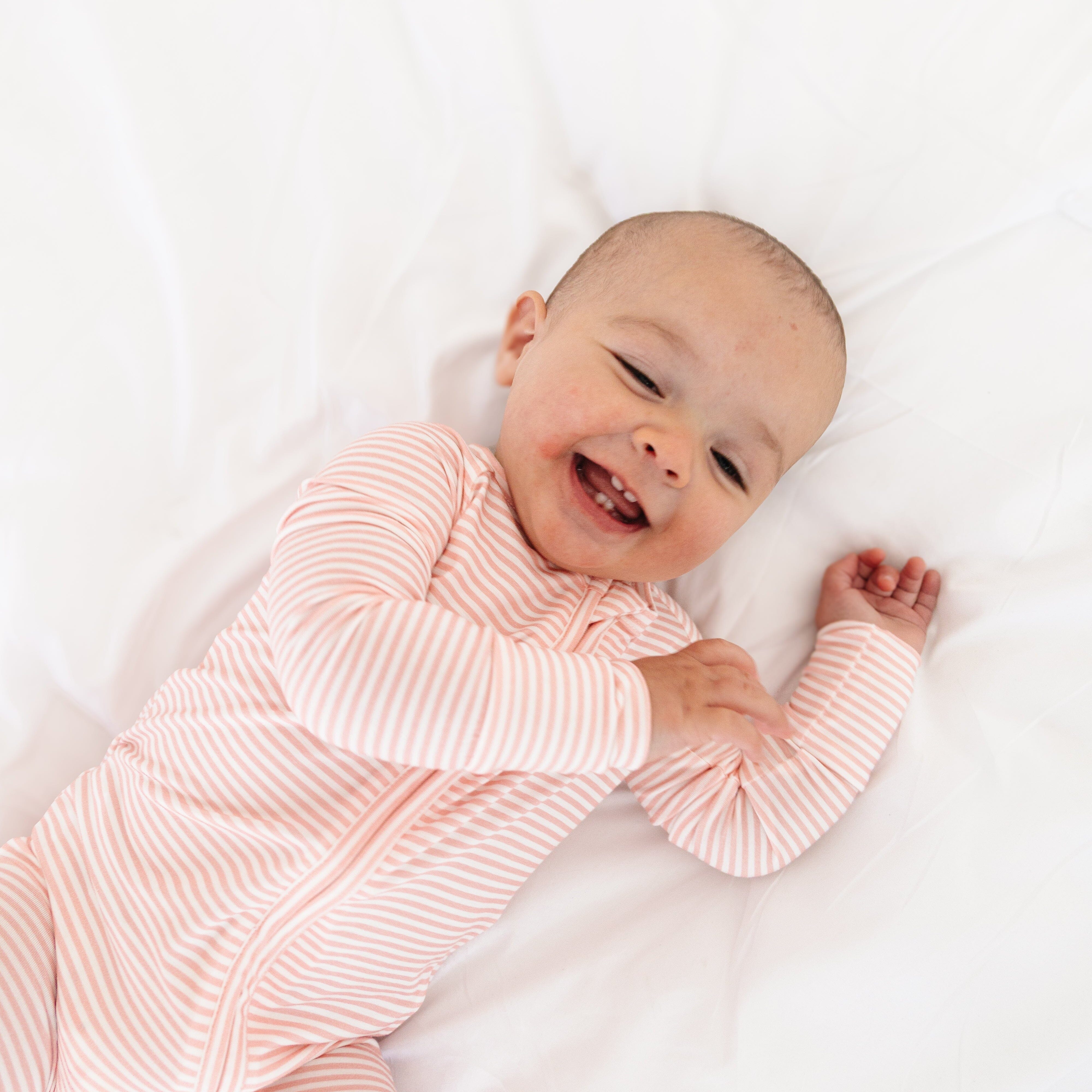 Peony Stripe Bamboo Sleeper Motette 