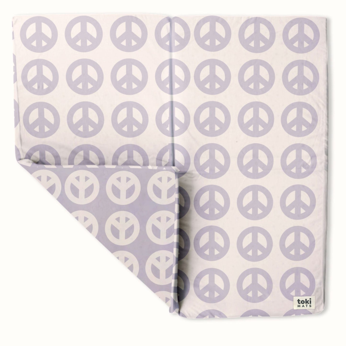 Peace Sign Organic Cotton Mat