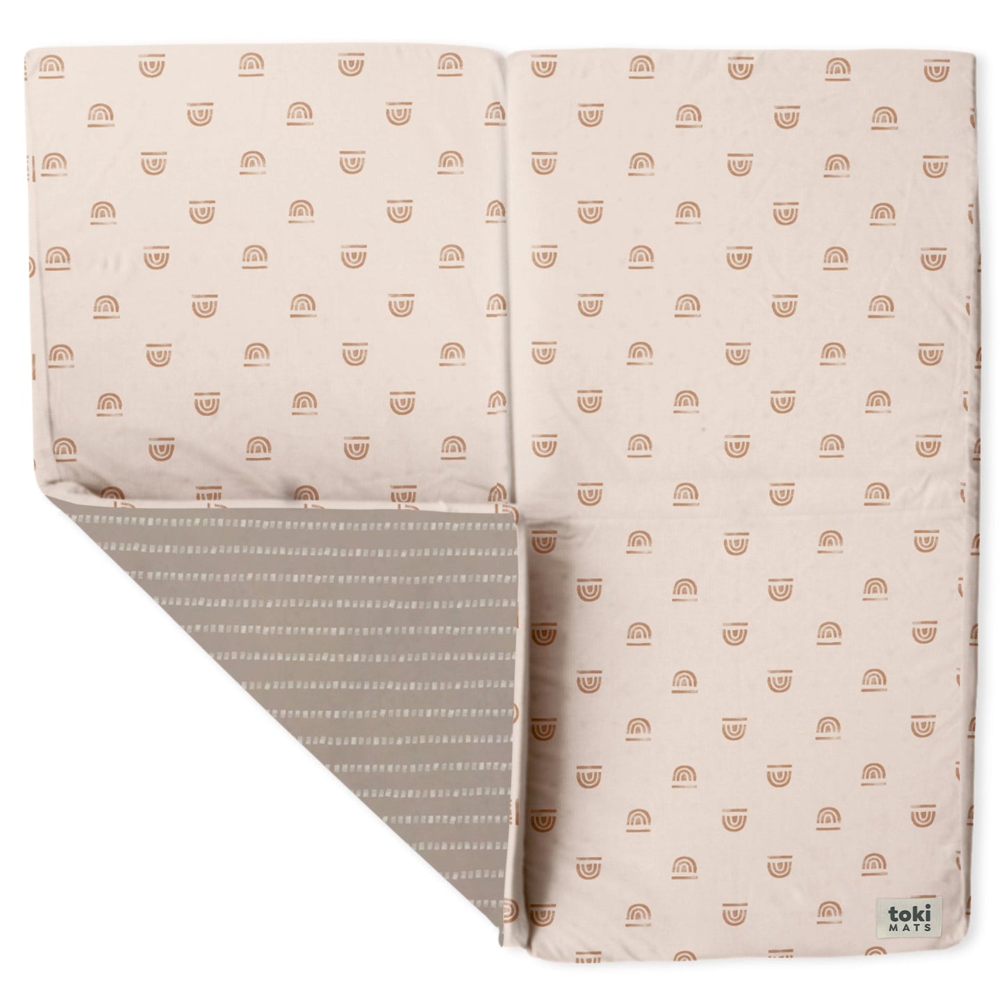 Rainbow Peach Organic Cotton Mat