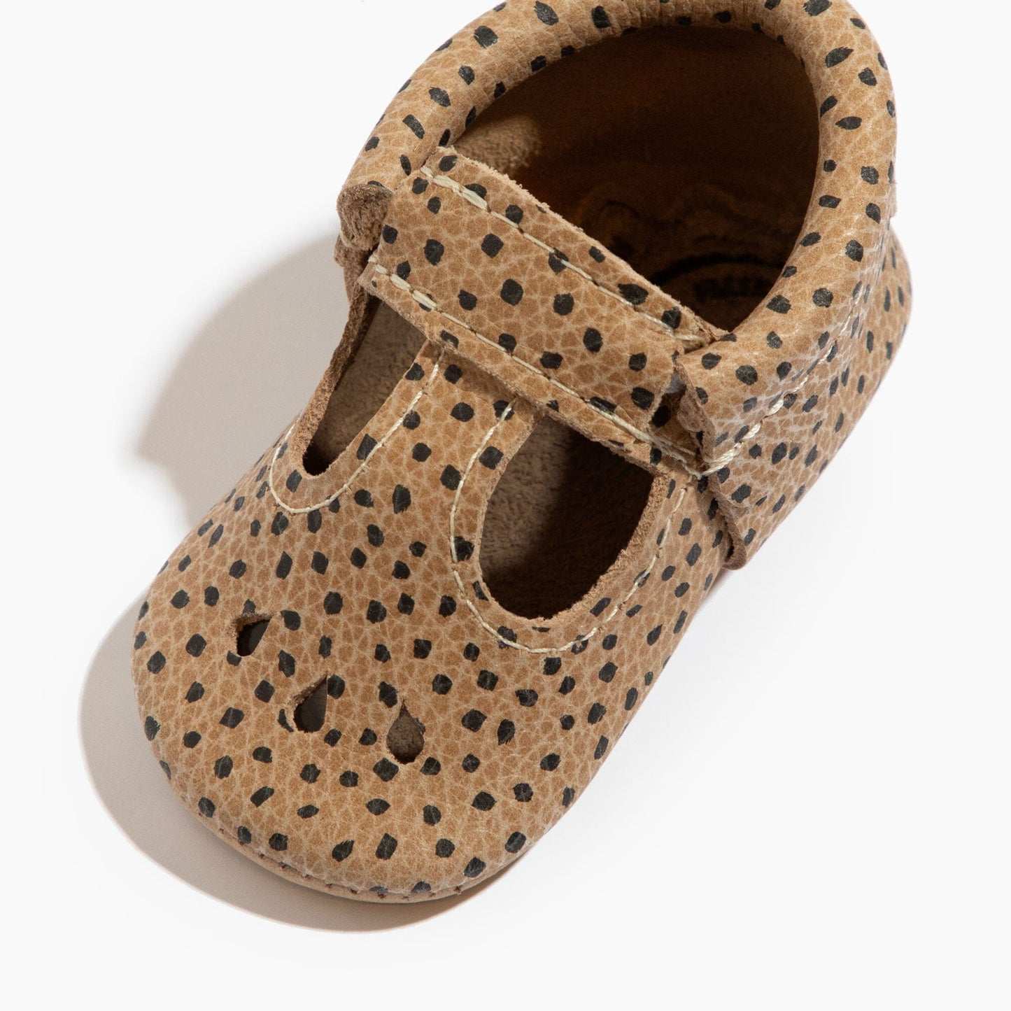 Almond Speckles Mary Jane Baby Shoe Mary Jane Soft Sole 