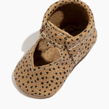 Almond Speckles Sweetheart Ballet Flat Baby Shoe Sweetheart Ballet Flat Soft Sole 