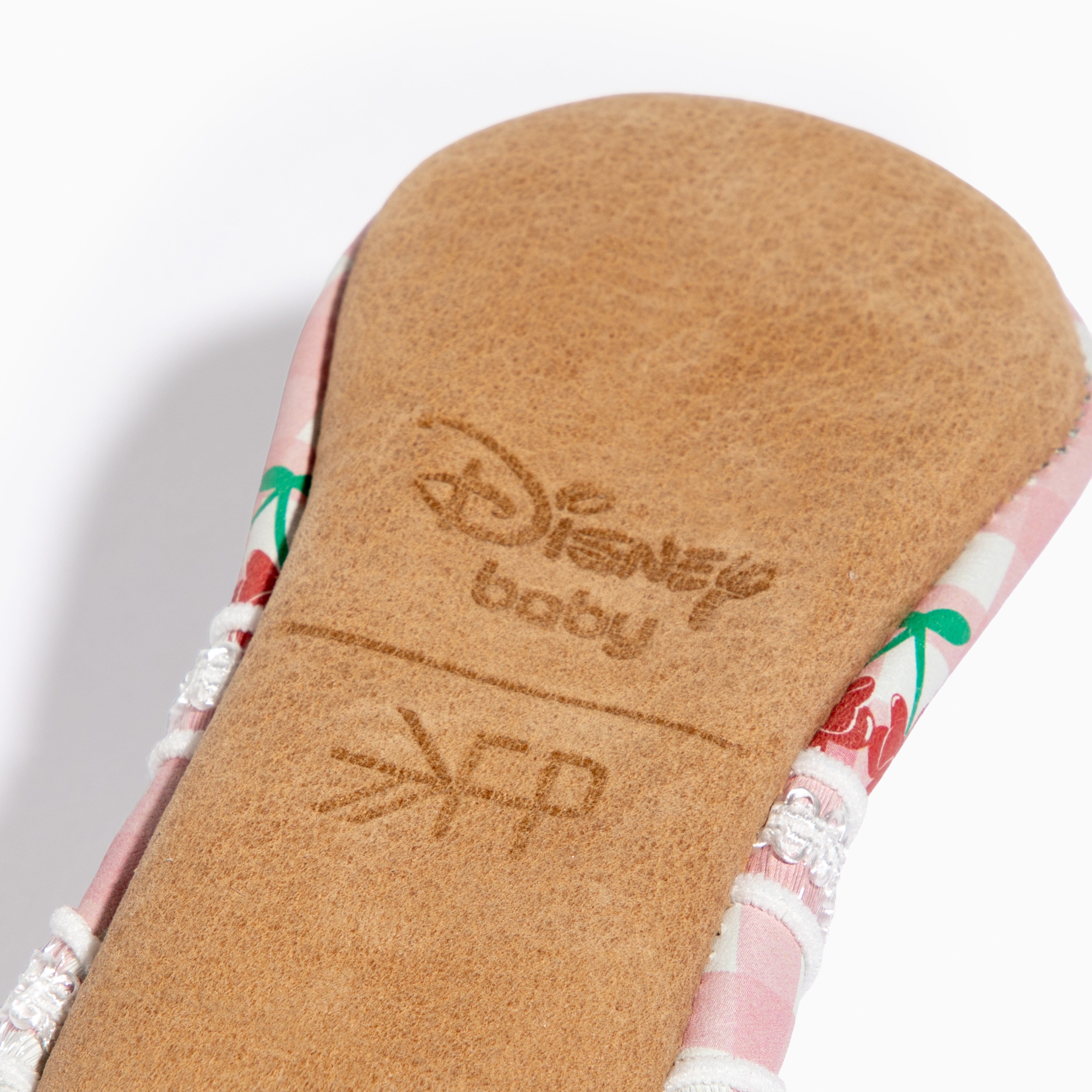 Disney Cherry Minnie Mouse Ballet Slipper Baby Shoe Ballet Slipper Soft Sole 