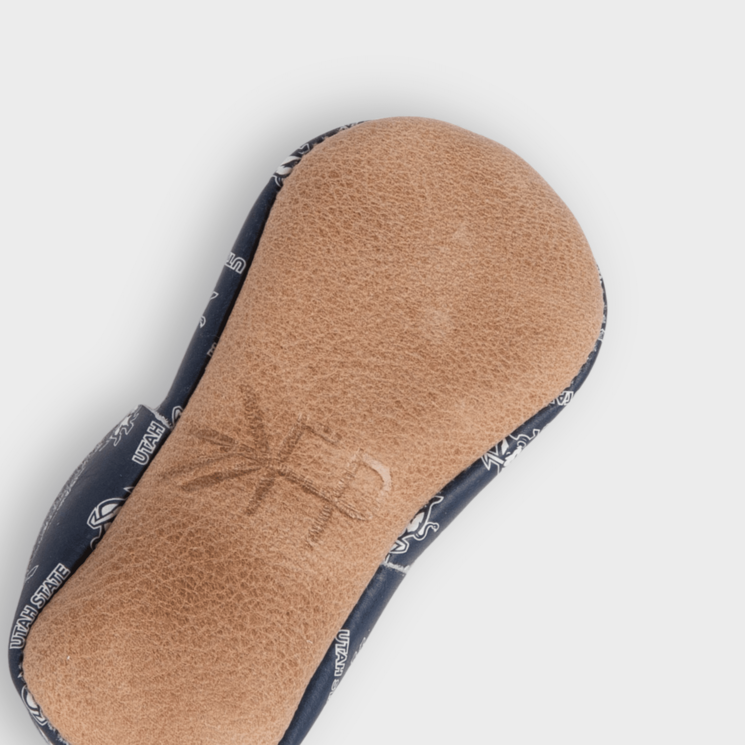 Utah State University® Knotted Bow Baby Shoes Knotted Bow Mocc Soft Sole 